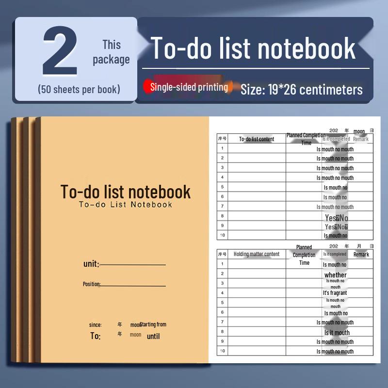 Двусторонний ежедневный блокнот: Рабочий график, Протокол совещания и Планировщик офиса