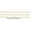 Multi Styles 14K Gold Plated Brass Necklace Chain Bulk for Jewelry Making Findings,DIY Jewelry Making Components Wholesale