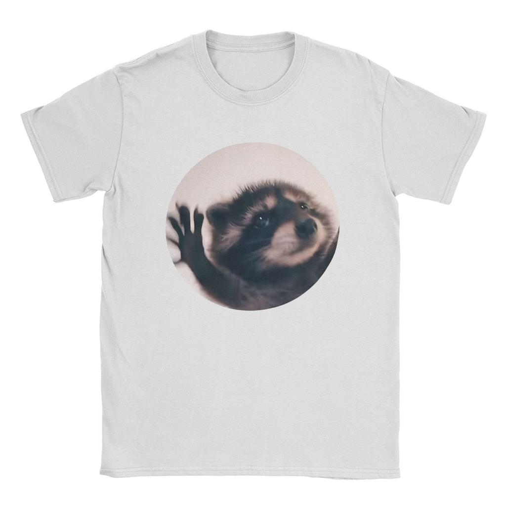 T-shirts Raton Laveur Pedro Hommes Super T-shirts en Coton Col Rond Manches Courtes Nouveauté Vêtements
