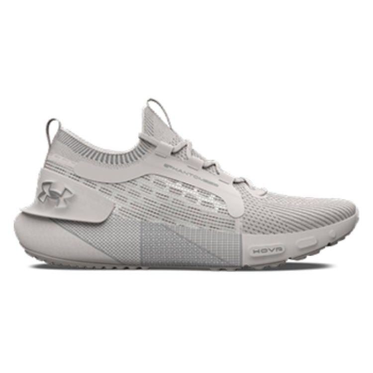 Under Armour HOVR Phantom 3 SE Reflect White Clay Metallic Silver Unisex Sneakers Cream 3027154-300