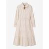 Cc Collect Belted Shirring Shirt Dress  C261mse001 