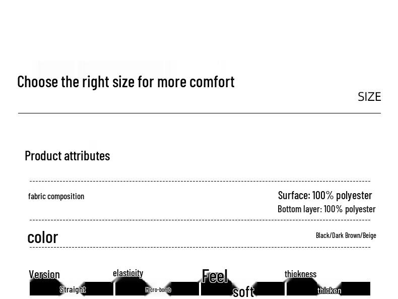 Baleno S&K Men's Fleece-Lined Heavy Waffle Wide-Leg Pants