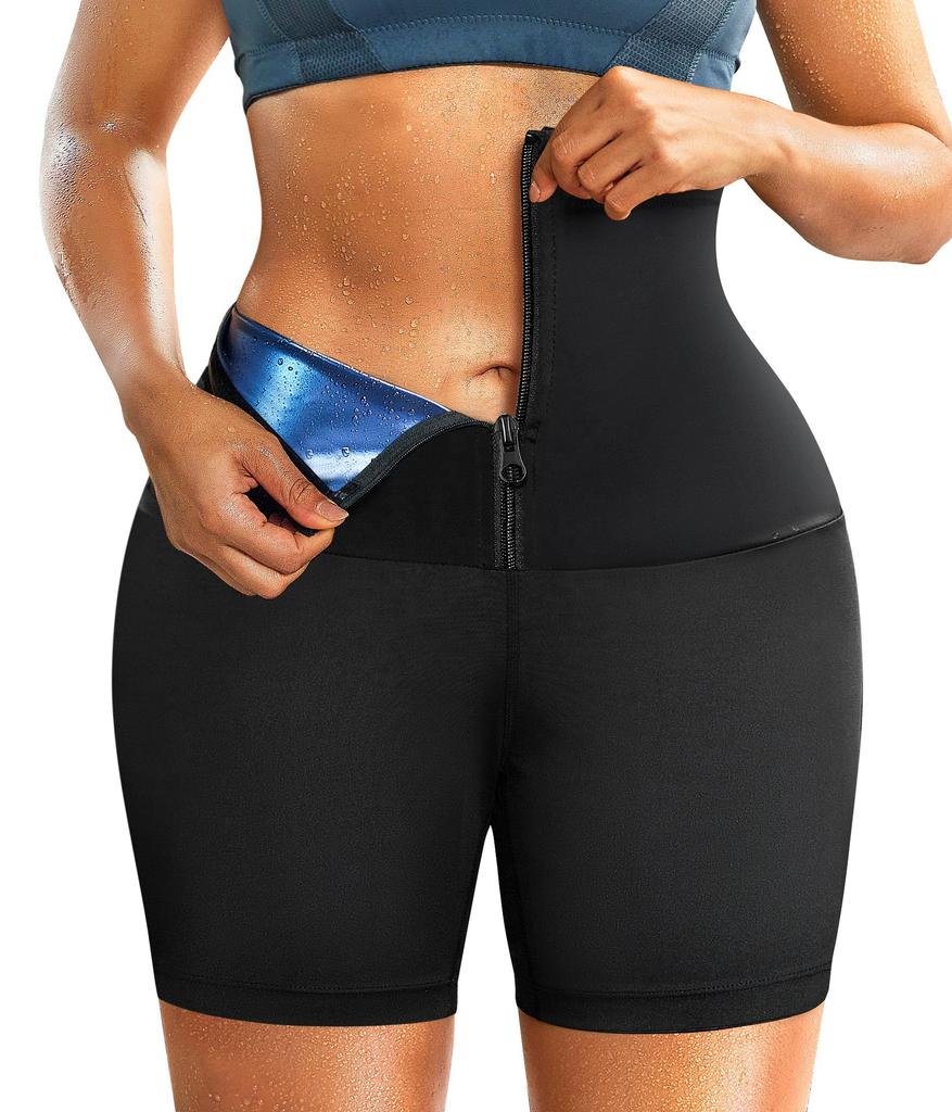 High-end Body Shaping Hip-lifting Shorts Waist and Legs Elastic Fitness Yoga Sports and Leisure Shaping Pants