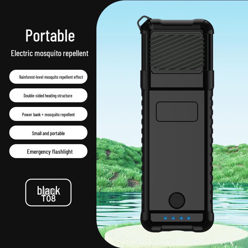 Portable Lithium Battery Mosquito Repellent: Wireless Electric Mosquito Killer & Insect Repellent for Camping