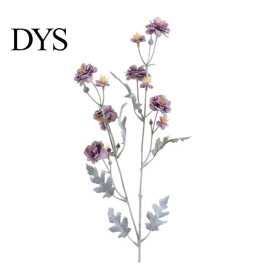 Maintenance Free Floral Decor Artificial Camellia Flowers, Realistic Fake Faux Silk Soft Texture Flowers Bendable Flower Stems for Home Vase