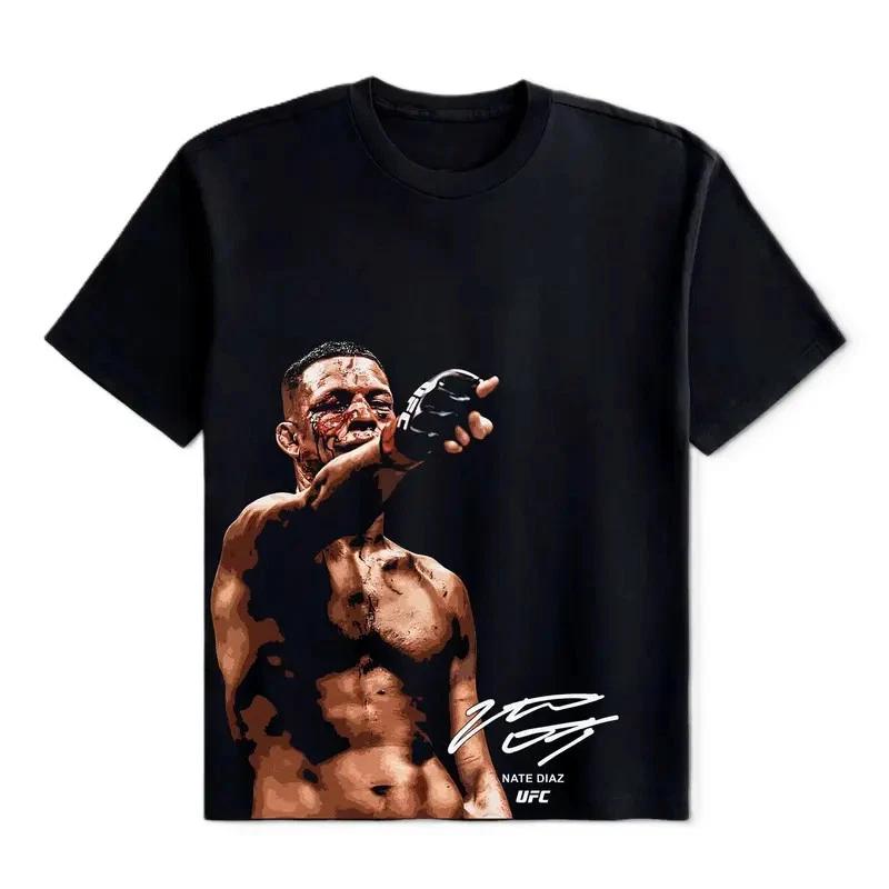 Nate Diaz UFC Fighters Tee, UFC Fighters T Shirt, Graphic T-Shirt XXL