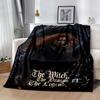 Gothic Style Blanket Comfortable Suitable for Livingroom Office Bed All-Season Use Stylish Decor Birthday Christmas Gift Blanket