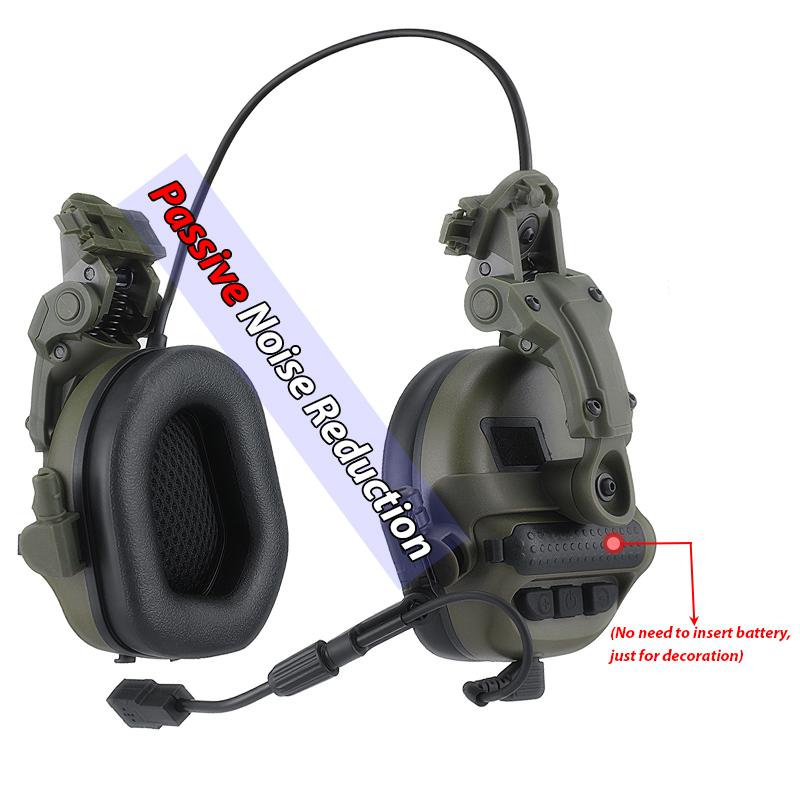 TACGZGJSM Electronic Shooting Earmuffs - Noise Canceling, With Microphone, For Hunting, Airsoft, Range