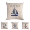 Linen For Home Pillowcase Sofa Beach Home Decor Pillow Case Throw Pillow Cover Cushion Cover