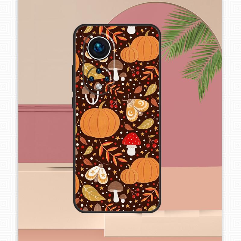 Autumn Leaves Fall Halloween Case For Honor Magic 7 Lite 5 6 Pro 200 400 Honor X9c X9b X9a X8b X8a X8 X9 50 70 90 Cover