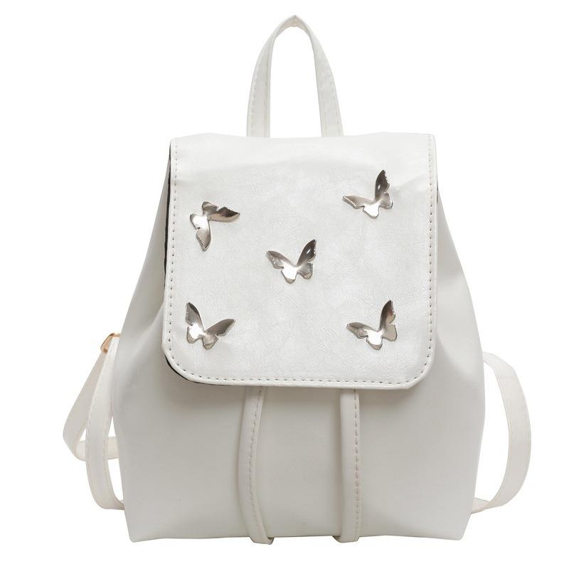 Korean Version of Niche Beautiful Butterfly Backpack Large Capacity Fashion Shoulder Bag Summer Women's Personalized Commuter Bag No