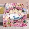 Pokémon Anime Flannel Blanket - Soft Warm Perfect for Sofa, Bedding Camping Travel Office Home Decor 