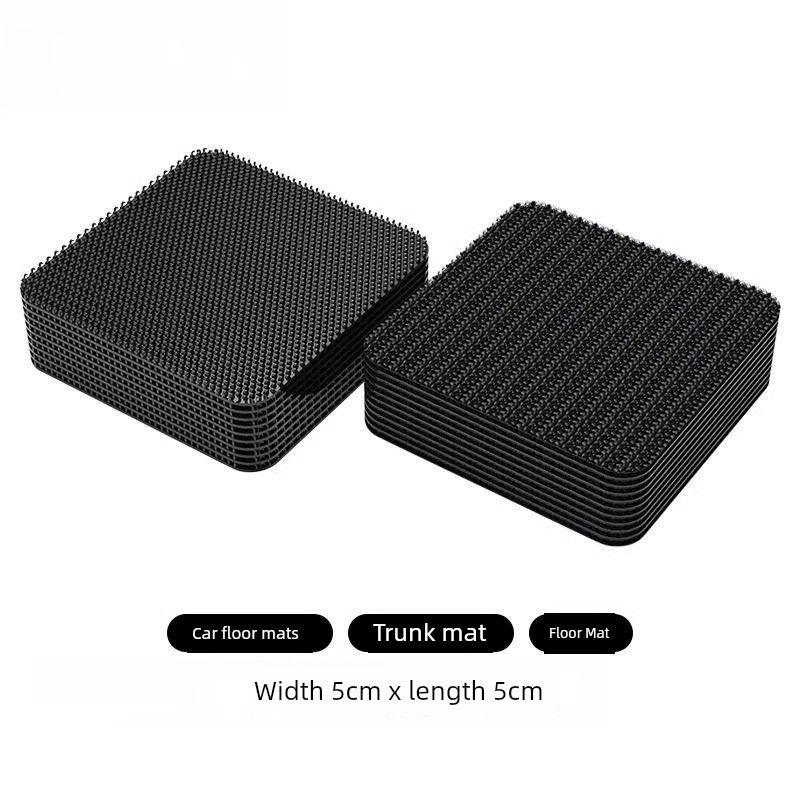 Car Foot Mat Invisible Magic Tape Handy Gadget Buckle Non Slip High Temperature Resistant Double-Sided Adhesive Velcro Car Adhesive Patch