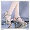 Summer New Korean Style Women's Stiletto High Heel Sandals Sexy One Buckle Peep Toe Sandals