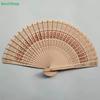 Vintage Sandalwood Folding Fan, Hollow Carved Hand Fan for Wedding & Decor