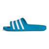 Adidas Adilette Aqua Slides Solar Blue Unisex Sneakers Cloud-White FY8047