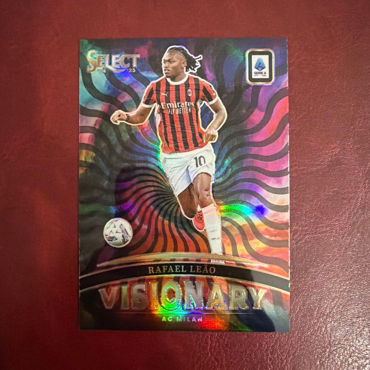 Used Rafael Leao Visionary Panini Select Soccer Serie A