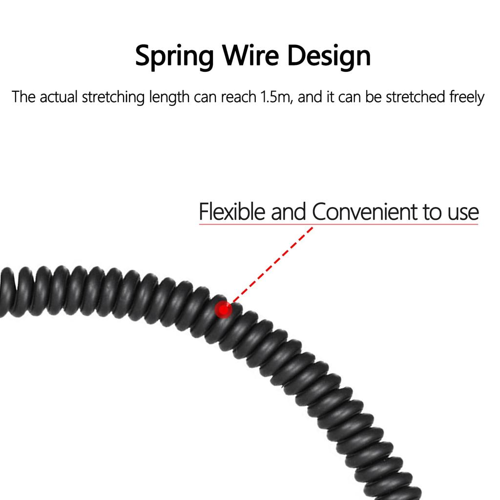 Raeisusp Federkabel DC-Kupplung Dummy-Kit Kompatibel mit Canon EOS 5D Mark 6D Mark 7D Mark II Typ-C DR-E6 LP-E6 USB-C 90D, 80D, 70D, 60D, R, R5,