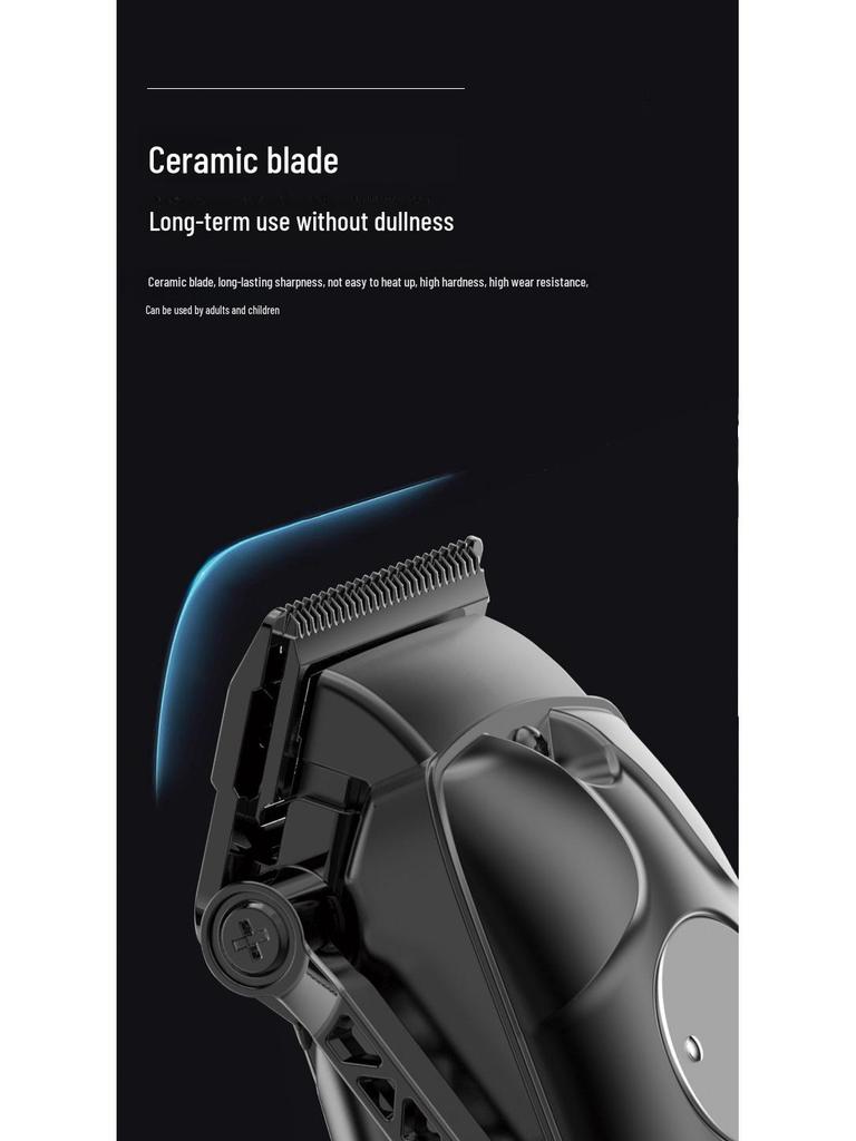 Eco-Friendly Automatic Ceramic Electric Hair Clipper