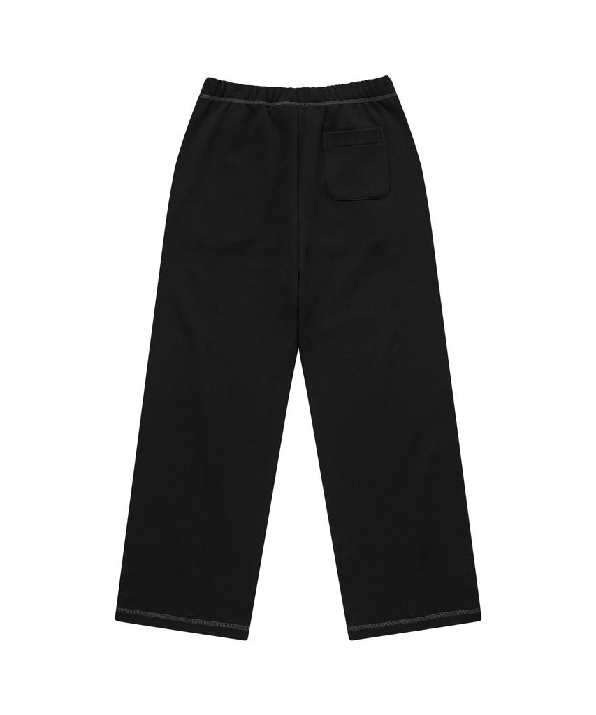 COVERNAT WOMAN Straight Sweatpants Black