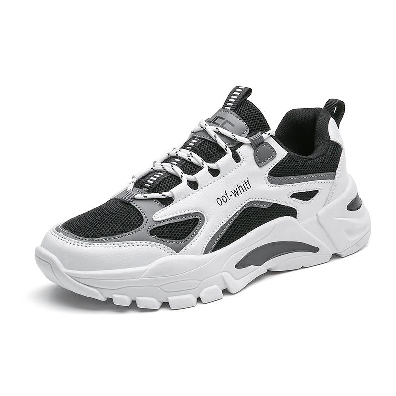 2025 Summer Breathable Dad Shoes Men's Shoes Versatile Handsome Student Trend Net Shoes Sports Casual Running Shoes