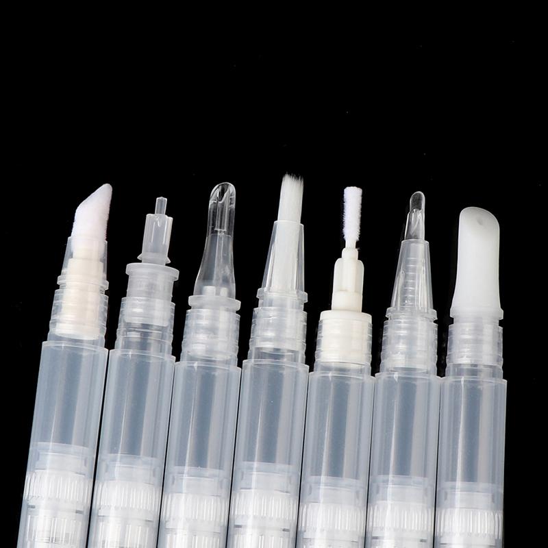 PP+PC Empty Nail Oil Pen With Brush Liquid Foundation Refillable Bottles 1.5ml