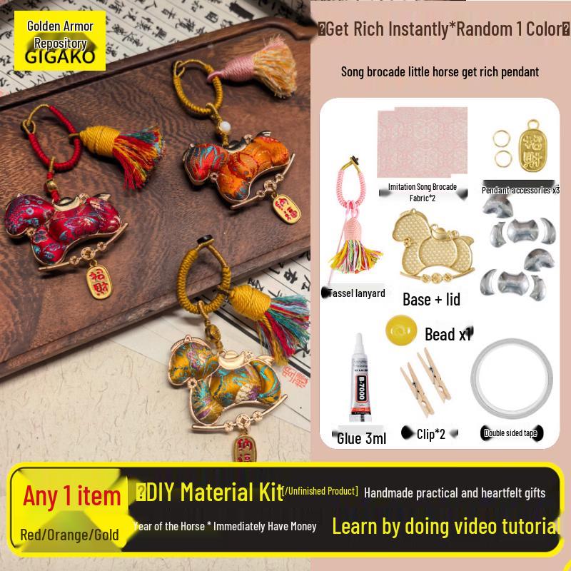 Jinjiaku Songjin Handmade Pendant & DIY Kit One Size