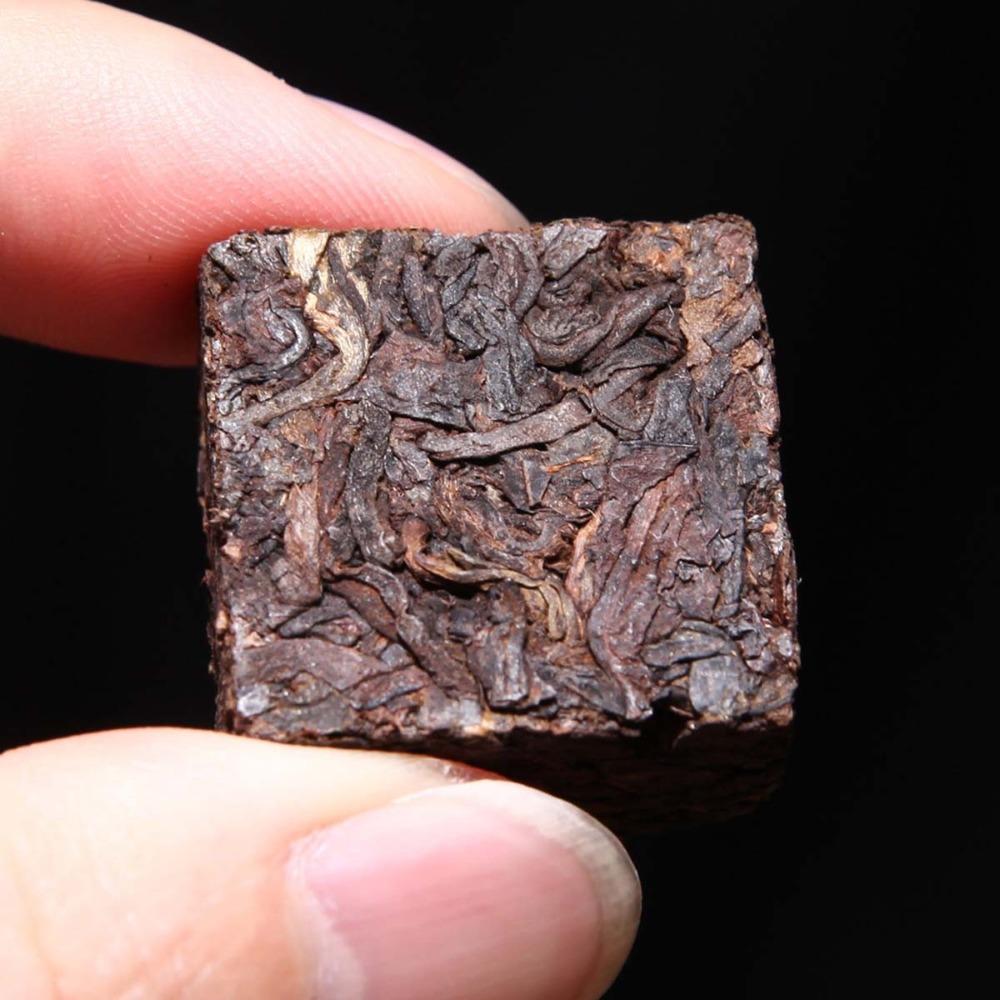 Yunnan Reifer Puerh Tee Ziegel Mini Quadratisch 50g 500g Großhandel Bohai