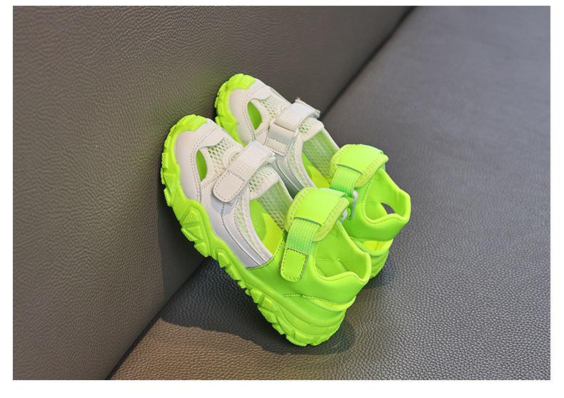 2026 Kids’ Candy Sandals: Summer Breathable Mesh Unisex Sports Shoes