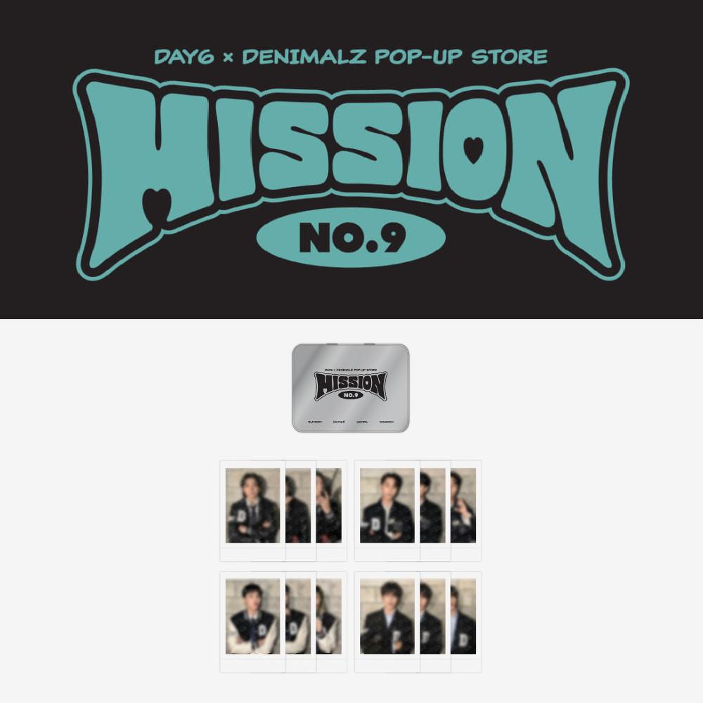 

Предварительный заказ DAY6 x DENIMALZ POP-UP Store MISSION No.9 Tincase Polaroid Set