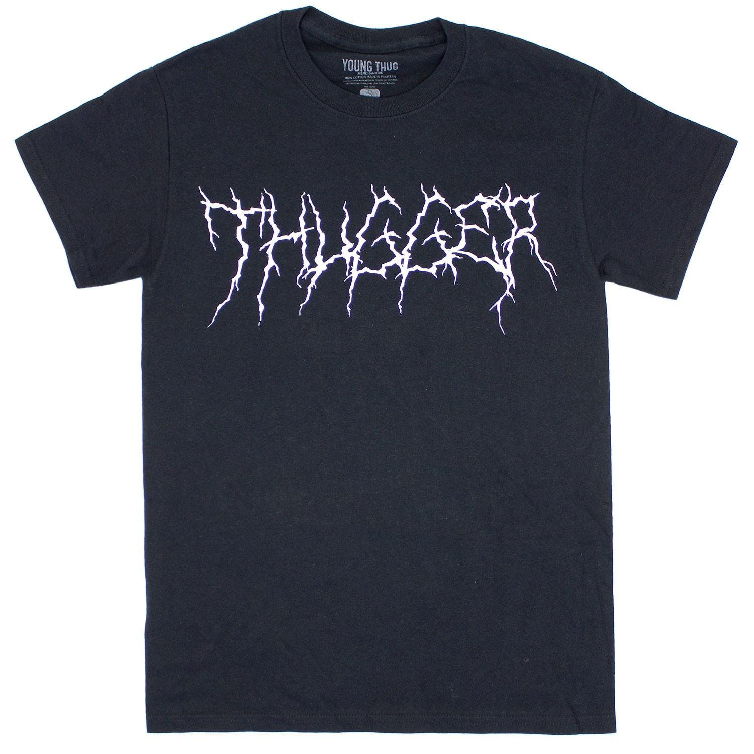 Men s Young Thug Thugger T-shirt Small Black XL