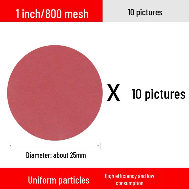 1-Inch Self-Adhesive Flocking Sanding Discs for Hand Drill Polishing