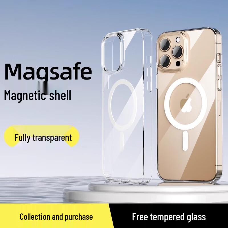 Smorss Gold Foil New Year Clear Case for iPhone 13