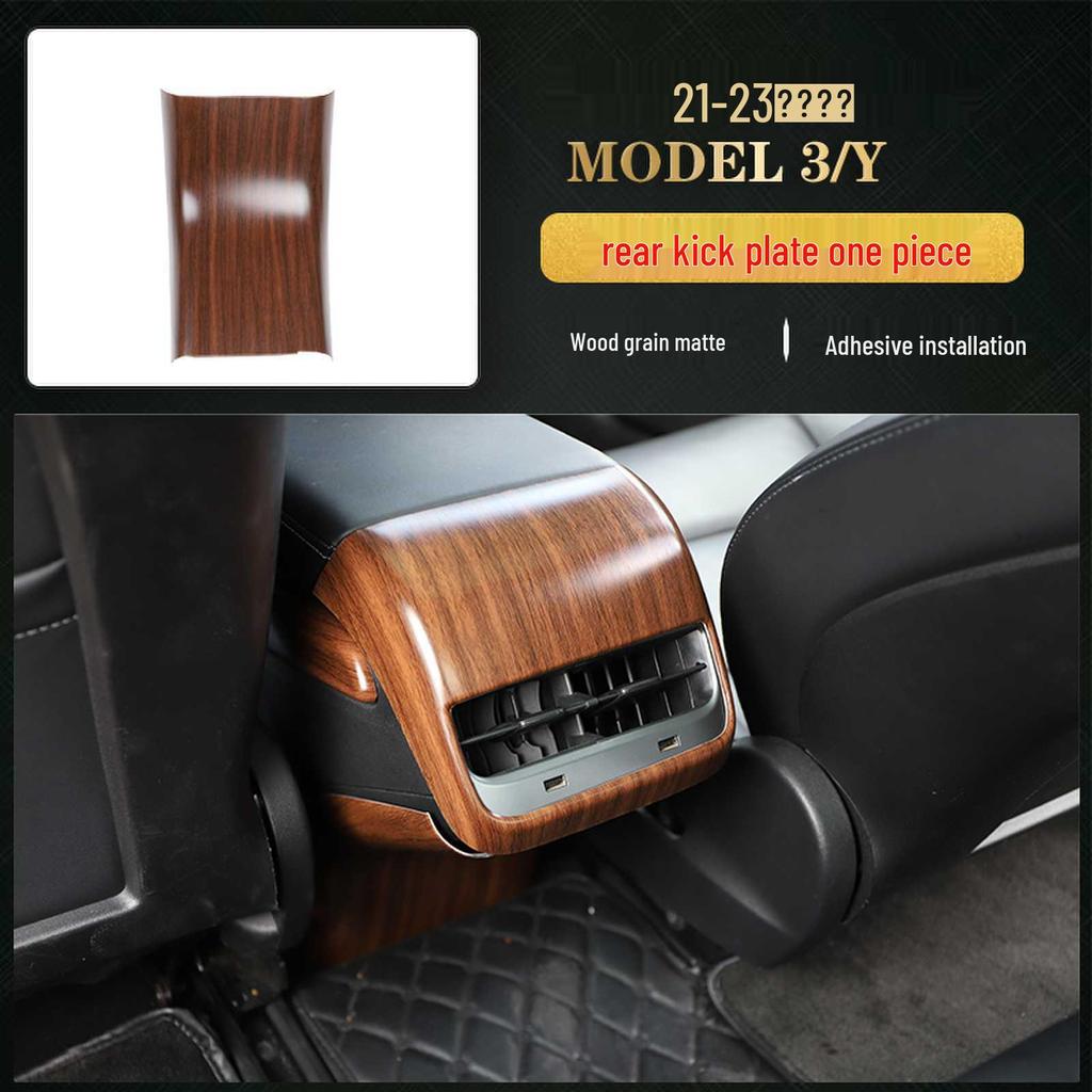 Carbon Fiber Interior for 2021-2023 Tesla Model 3/Y Steering Wheel & Console