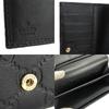 Gebrauchte GUCCI Geldbörse 244946 Guccisima Sima Leder schwarz schwarz Alltagsgebrauch