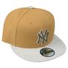 Cap - New Era - 9Fifty Snapback - New York Yankees - Tan - Sportswear
