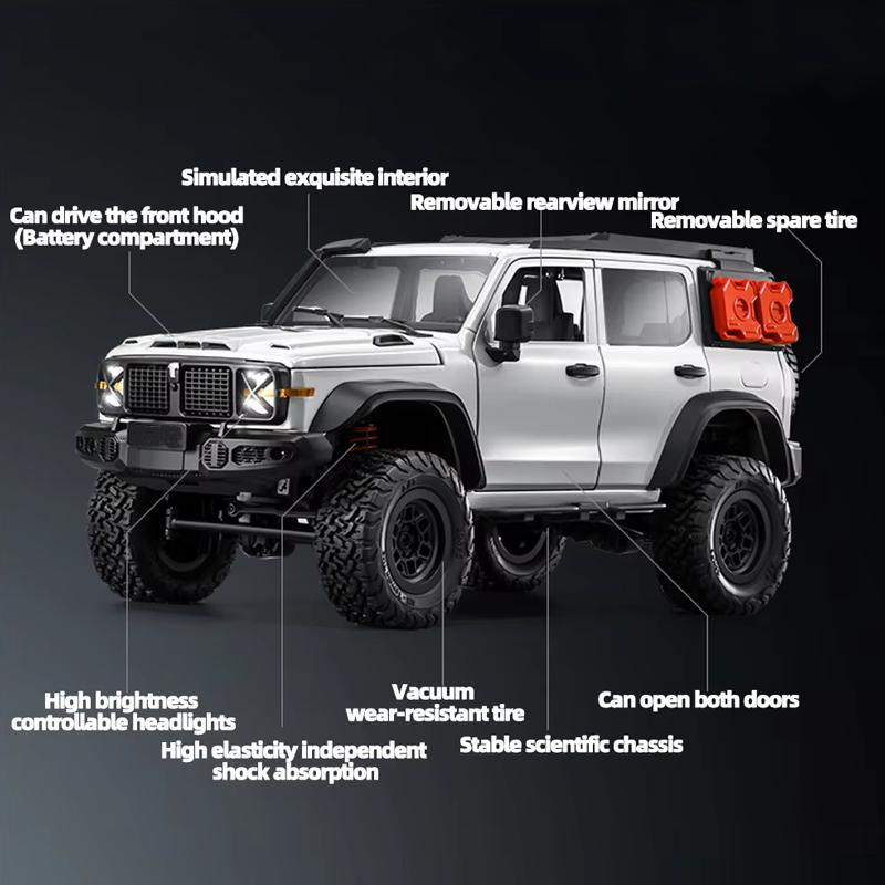 MN-300 Climbing Car RC CAR 1:12 Fully Proportional 4WD Remote Control Off road Vehicle 2.4G MN300 Model Adult Gift Children Toys