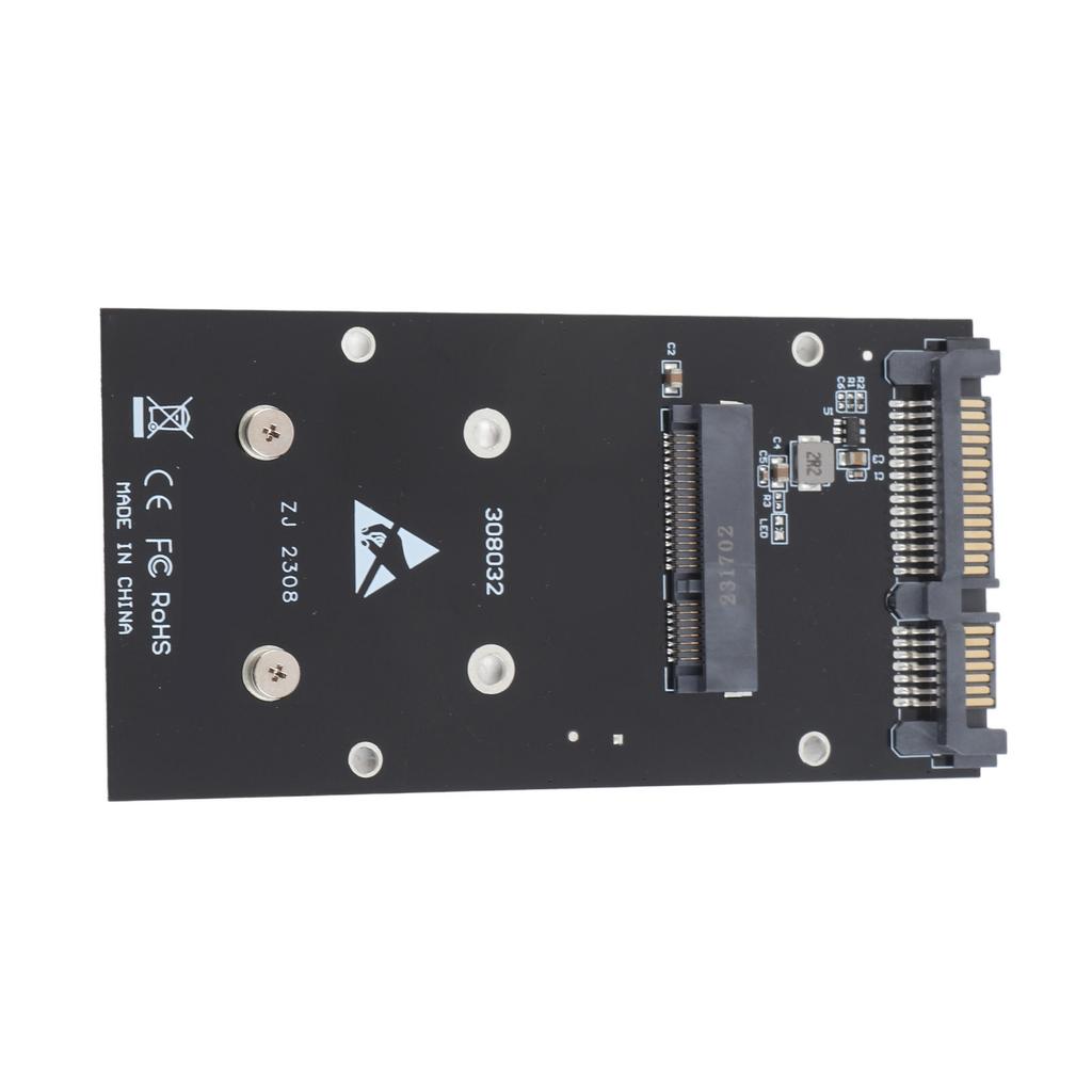 MSATA To SATA III Adapter 6Gbps Fast Transfer Mass Storage Interface PCB with SATA Interface for Desktop Computer SSD