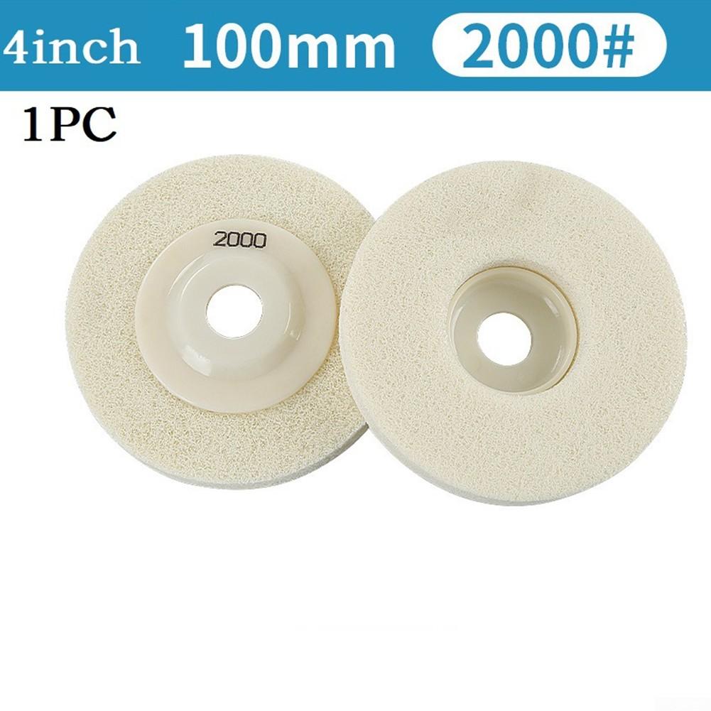 Polishing Wheel 4inch 60-3000 Grit Nylon Fiber 1PC