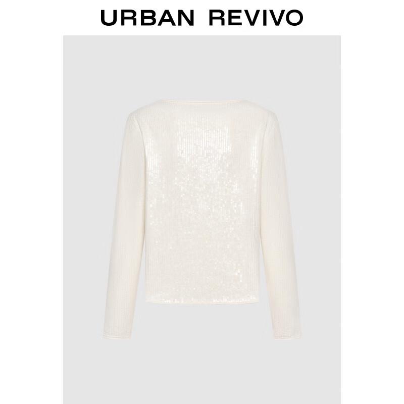 UR Women's Sequin-Embellished Knit Sweater