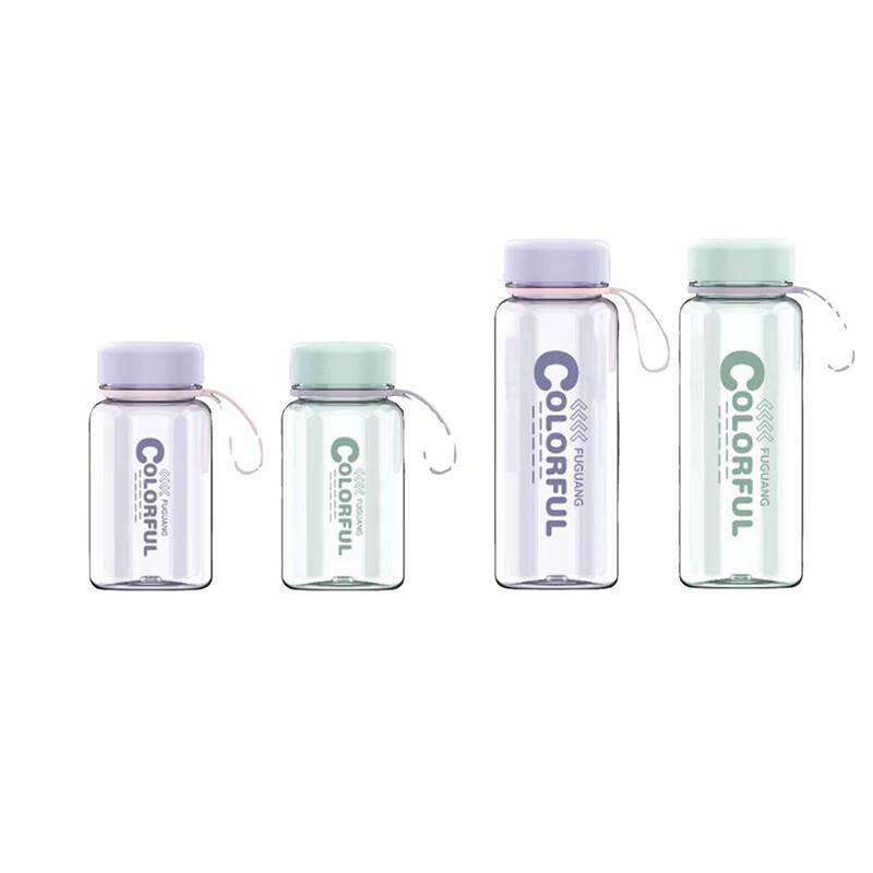 FUGUANG Yueke 600ml Simple Handle Plastic Water Bottle