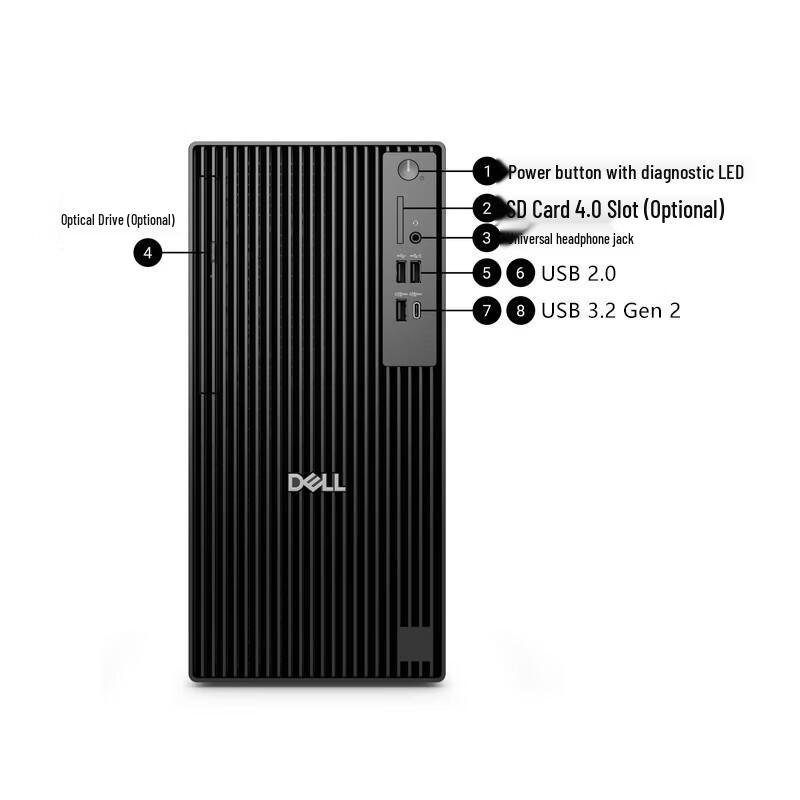 Dell OptiPlex Pro Tower Plus QBT1250 Business Desktop (CN version)