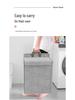 Foldable Wall-Mounted Laundry Hamper: Multi-Use Storage Basket for Dirty Clothes in Dorms & Homes