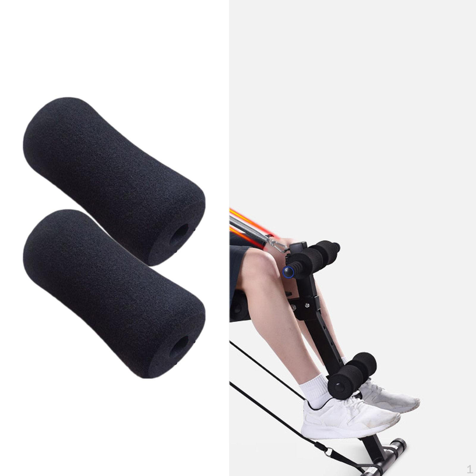 

Набір з 2 роликів з піноматеріалу для ніг з ручками-тримачами, чохли для тренажерів для дому, розгинання ніг XL