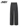 JNBY 25 Fall 100% Wool Loose Wide-Leg Casual Pants