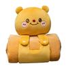 CAPYBARA Capybara Sleeping Bag Blanket, Kids Room Mat, Travel Pillow for Kids, Soft Material, Cute Design