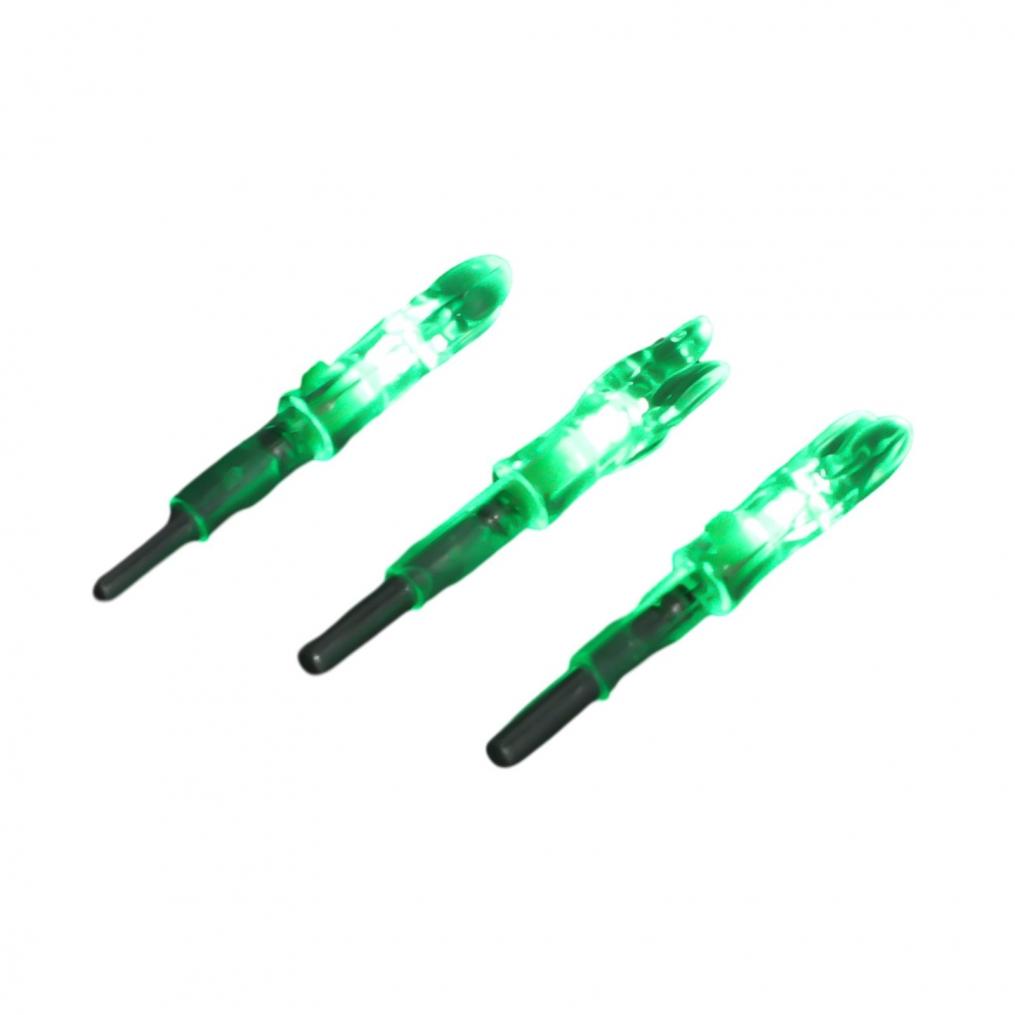 Long Lasting LED Lighted Arrow Nocks Tail Suitable for 4 2mm Arrow Shafts