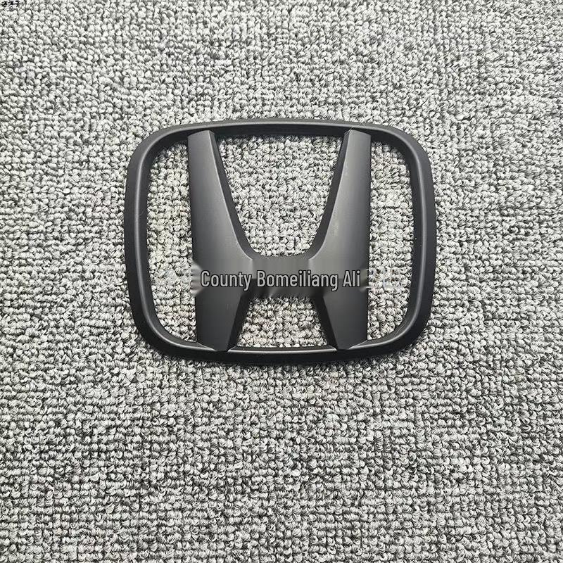 Honda 1.8i-VTEC Matte Black Side Emblem - Black Warrior Edition
