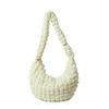 Today's Fashion Women's Bags, Niche Pleated Bags Women's Shoulder Underarm Bags, Portable Puff Bags