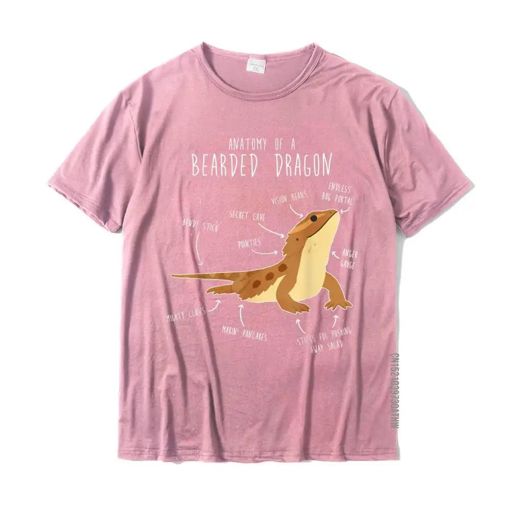 Anatomy Of A Bearded Dragon Funny Pet Reptile Lover T-Shirt Fashionable Young Tshirts Cotton Tops T Shirt Normal